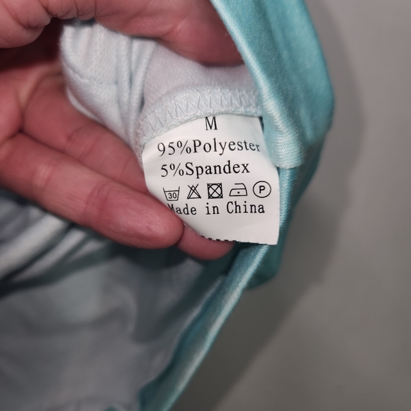 🩵🤍🩶Gradient Hoodie in Black and Teal Size XL - Picture 5 of 6